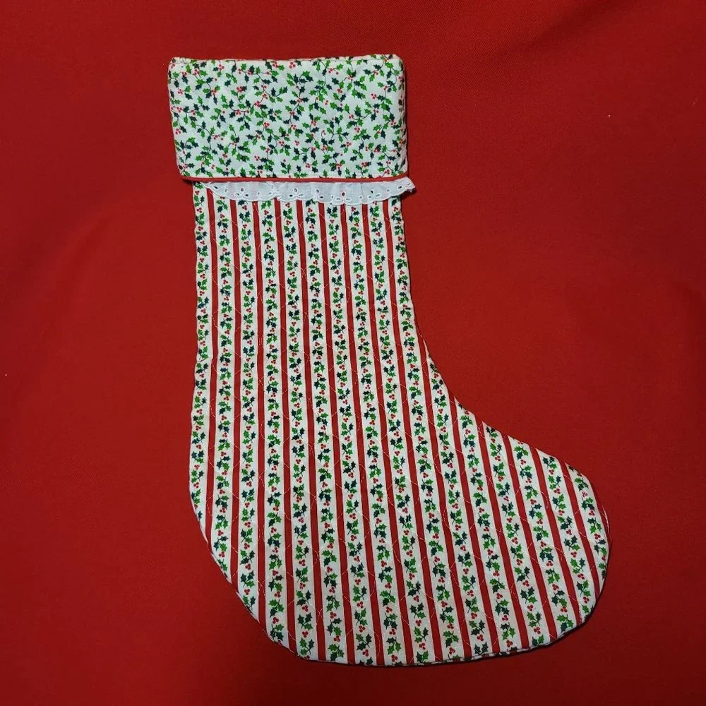 Christmas Pillow and Stocking Set of 4